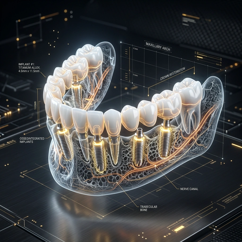 Full Mouth Rehabilitation Dental Arch Implants Chennai