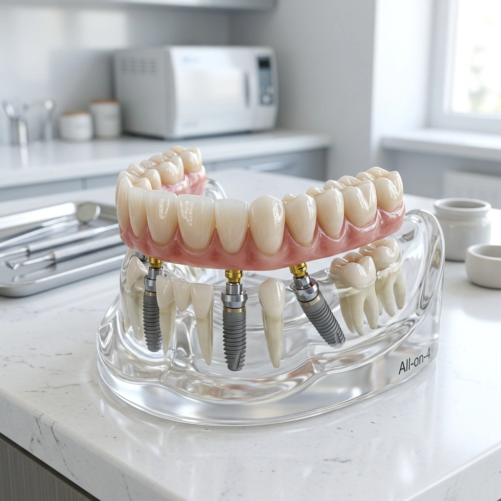 Full Arch Dental Implant Restoration VV Dental Chennai